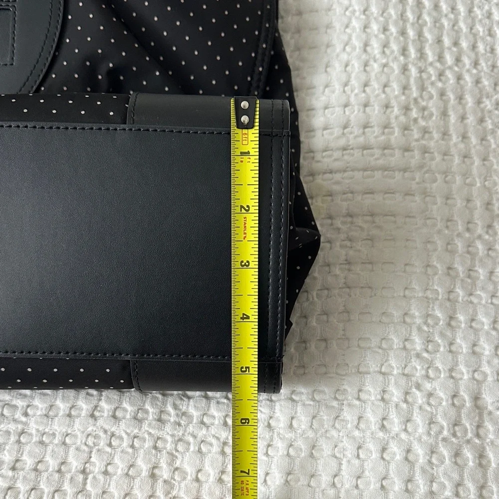Tory Burch Black Polka Dot Tote - Picture 5 of 6